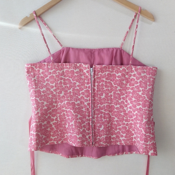 Y2K Floral Cami Tank Top Spotlight Size XL - Picture 8 of 10